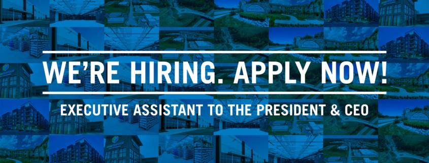 Hunt Midwest is hiring an executive assistant. Join the Hunt Midwest team today!