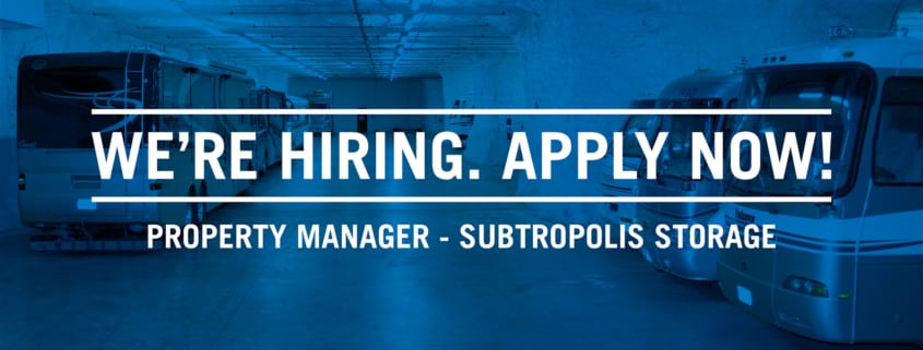 Hunt Midwest is hiring a property manager for SubTropolis Storage. Join the Hunt Midwest team today!