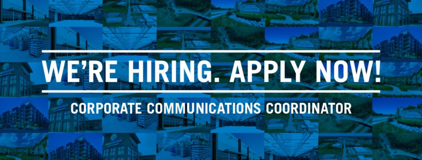 Hunt Midwest is hiring a Corporate Communications Coordinator. Join the Hunt Midwest team today!