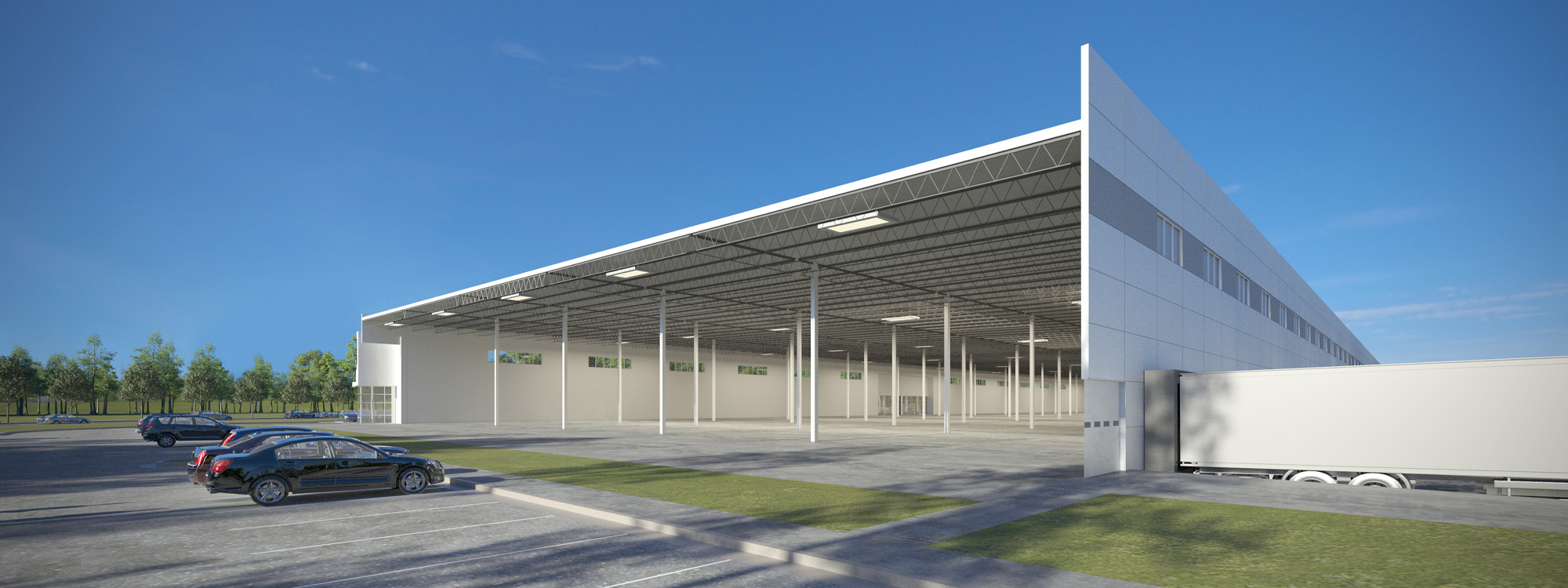 HMBC Logistics V - 203,899 SF for lease at Hunt Midwest Business Center - Industrial Building Kansas City - 95% Tax Abatement