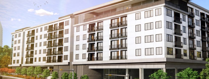 The Hudson, a 228-unit luxury apartment community, will bring high-quality housing and first-class amenities to the Rosedale neighborhood in Kansas City, Kansas.