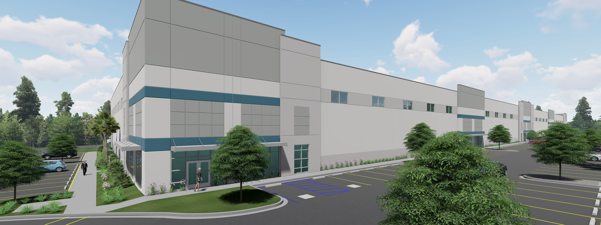 Clements Ferry Logistics Center - 163,800 SF of industrial space available for lease in Charleston, South Carolina.