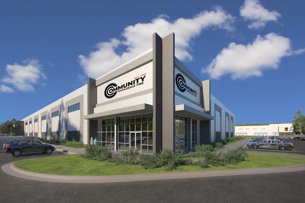 Community Wholesale Tire to open build-to-suit warehouse, distribution facility in Hunt Midwest Business Center Logistics V