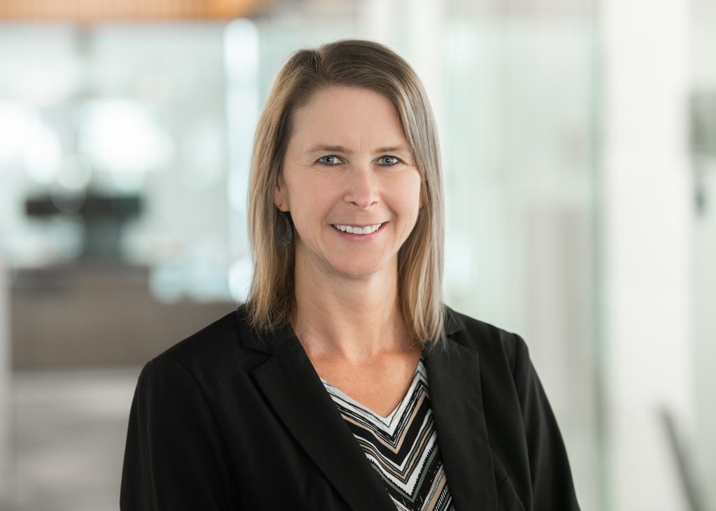 Director of Accounting Erica Kobleski is responsible for auditing contractor pay applications and the financial reporting requirements of Hunt Midwest’s public financing projects.