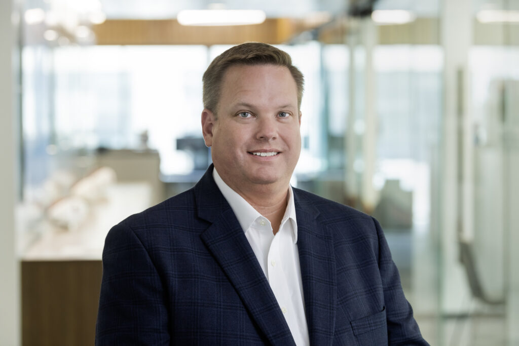 Senior Vice President of Construction Management Michael Knight oversees Hunt Midwest’s construction management team, working alongside new business development staff to help shape and execute the company’s industrial, residential, and commercial projects.