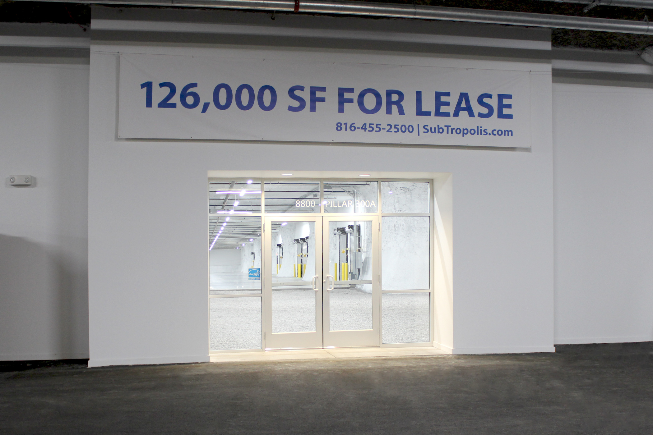 Available industrial space at SubTropolis — The world's largest underground business complex.®
