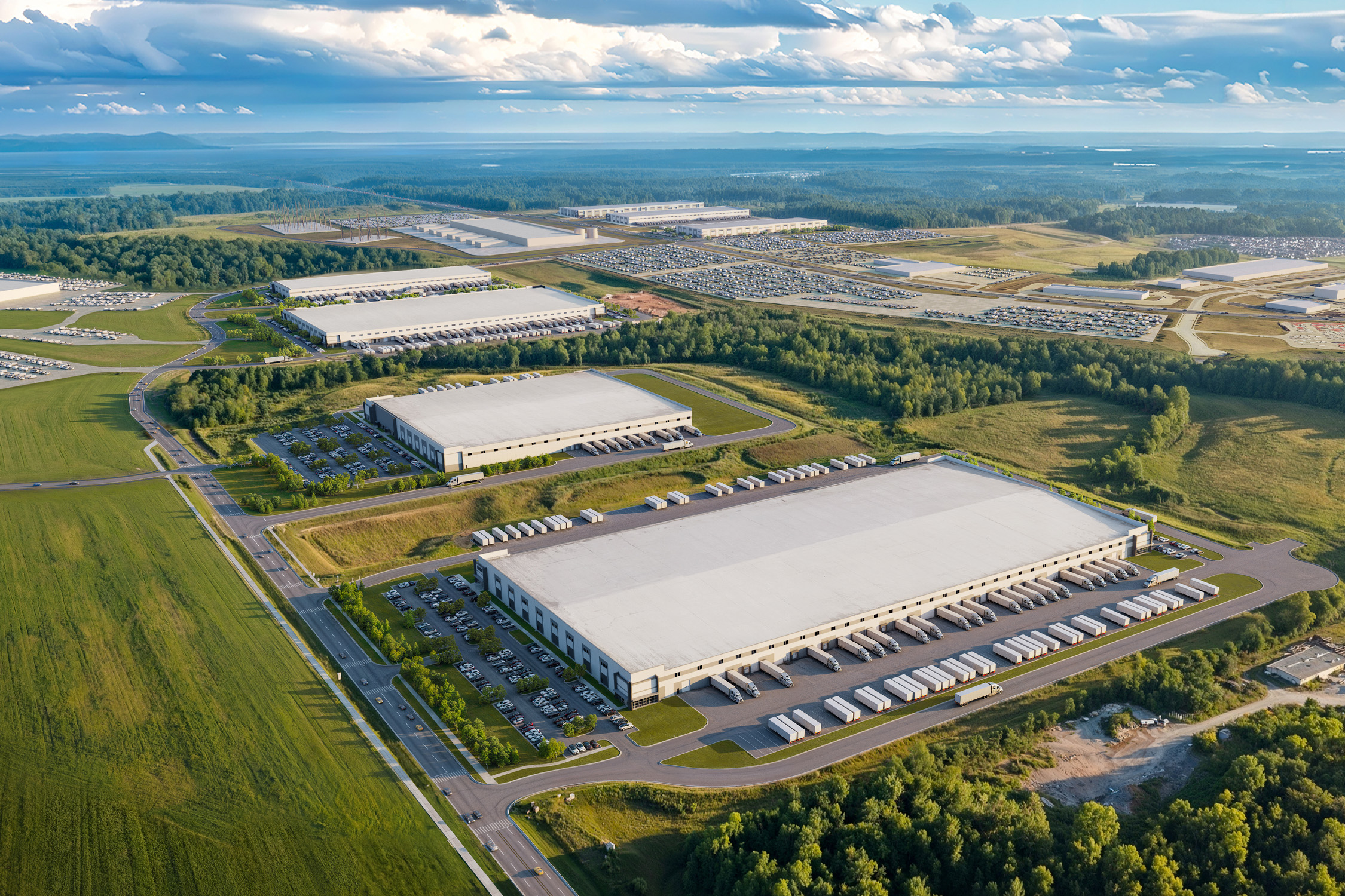 Hunt Midwest Business Center Logistics VII - 505,440 SF - Industrial Development - Kansas City, MO