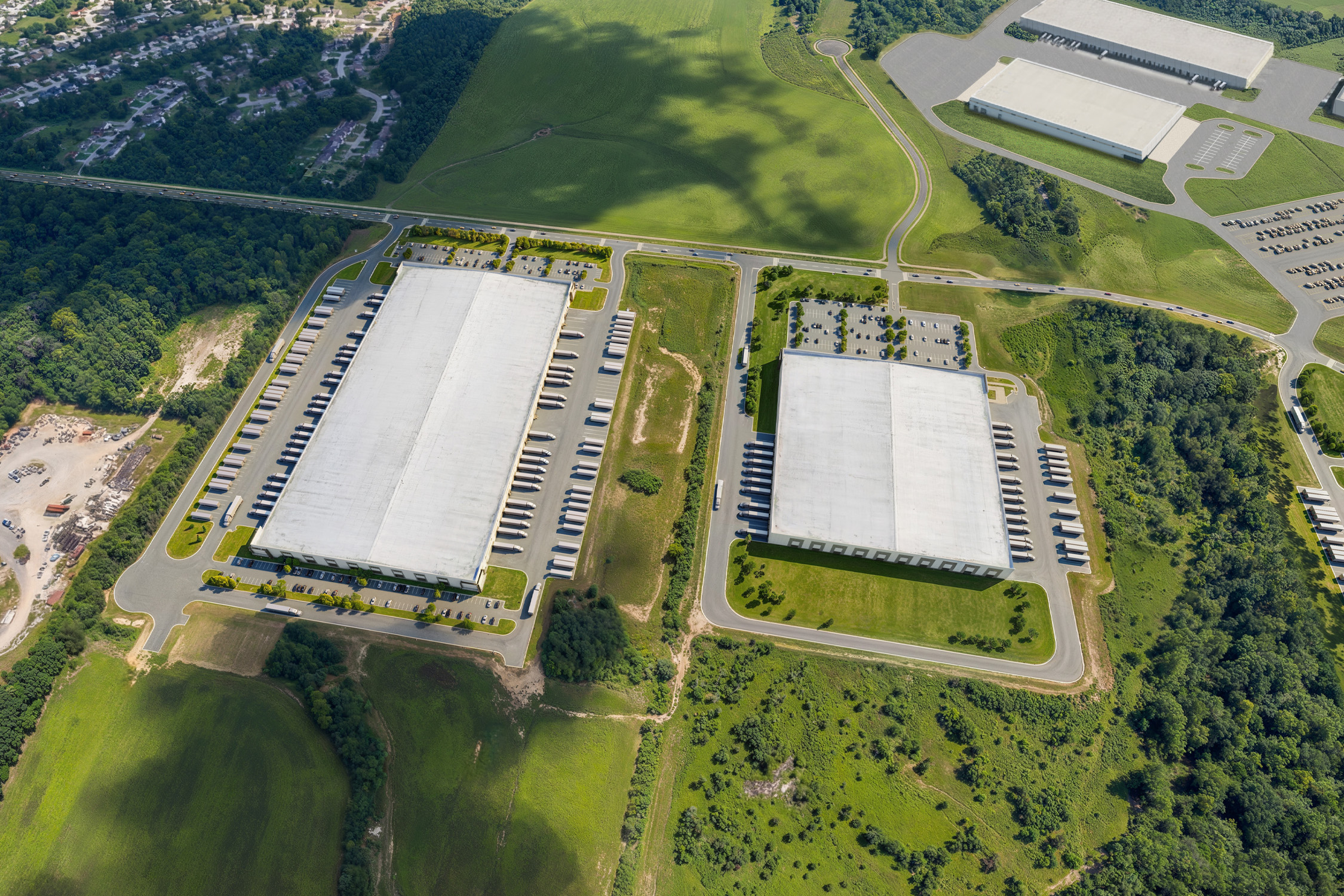 Hunt Midwest Business Center Logistics VII - 505,440 SF - Industrial Development - Kansas City, MO